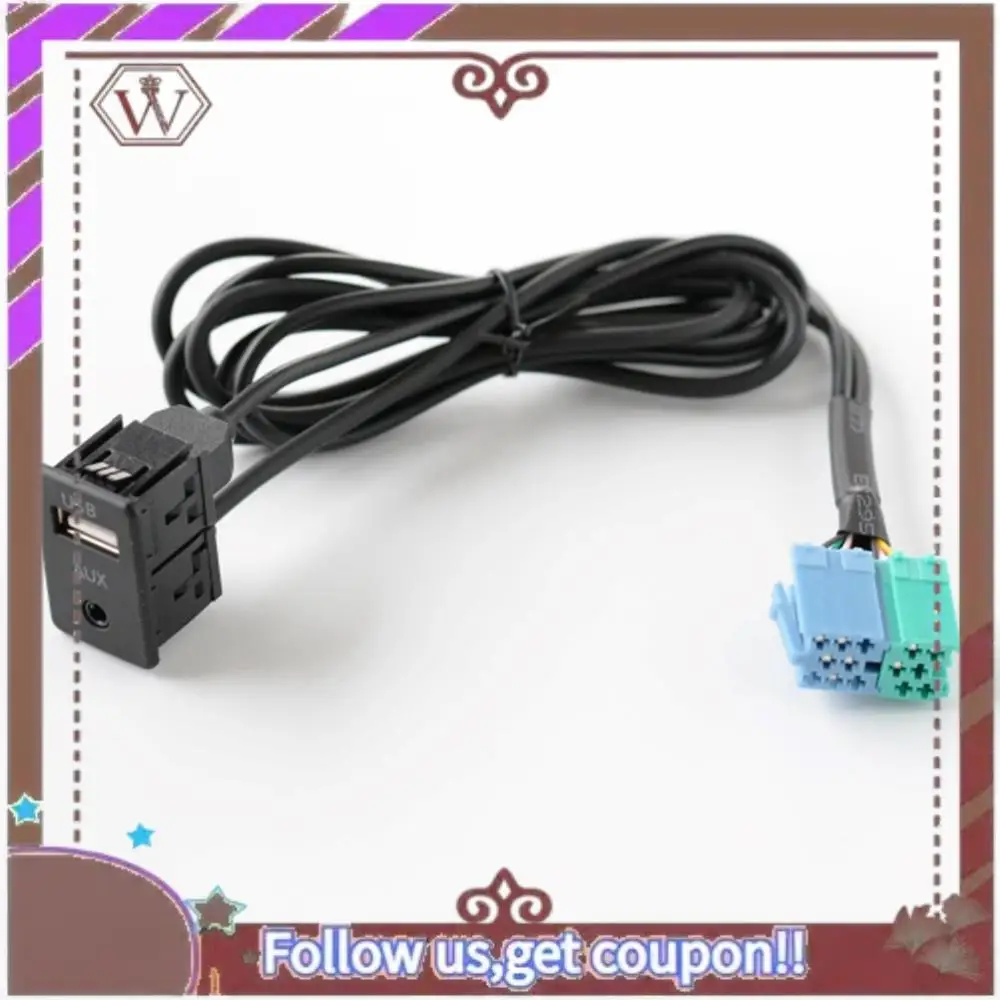 

A57E-Radio Extension AUX USB Port Adapter Cable Wiring Assy For Hyundai Kia Sportage