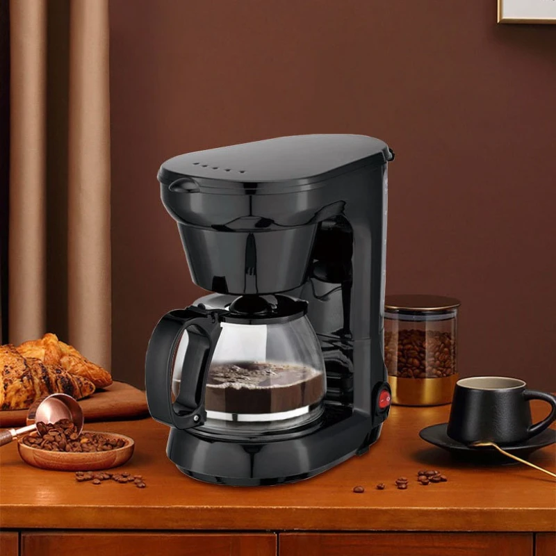 Portable American coffee machine Fully automatic drip coffee machine with Pause N Serve, Glass Carafe, Keep Warm