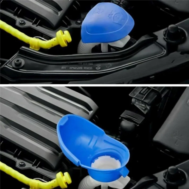 Car Wiper Washer Fluid Reservoir Tank Bottle Cover Cap Lid For Audi Anti Funnel Cover For VW SKODA 6V0955485 6V0 955 485