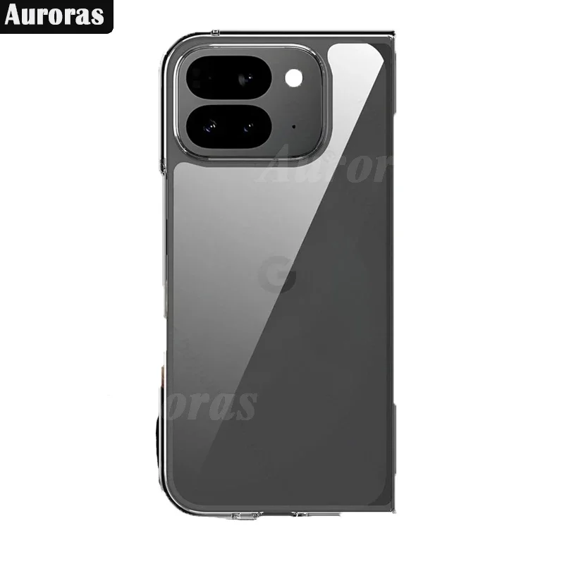 

Auroras For Google Pixel9 Pro Fold Case Transparent Hard Shell For Google Pixel9 Pro Fold Phone Case Funda Capa