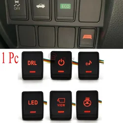 For Nissan X-Trail T32 2014 Qashqai J11 2015 Tiida NP300 Navara Car LED DRL Fog Light Power On Off Switch Front Camera Button