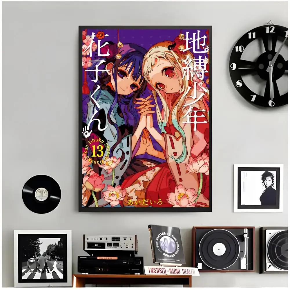 anime supernatural T-Toilet Bound Hanako kun Poster Modern Wall Art Home Decor Living Room Decorative Print Unframed