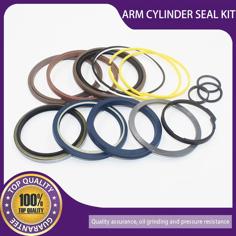 4364913 ARM CYLINDER SEAL KIT FOR HITACHI EXCAVATOR EX120-5 EX120SS-5 EX130H-5 EX130K-5 EX135UR-5 EX135US-5 ARM CYLINDER