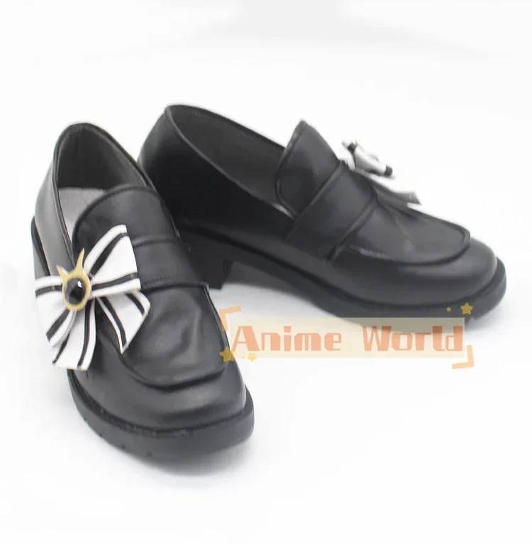 YouTuber virtuale SMC-gumi Yorumi Rena Uniforme scolastica Scarpe cosplay Stivali di carnevale di Halloween realizzati su misura