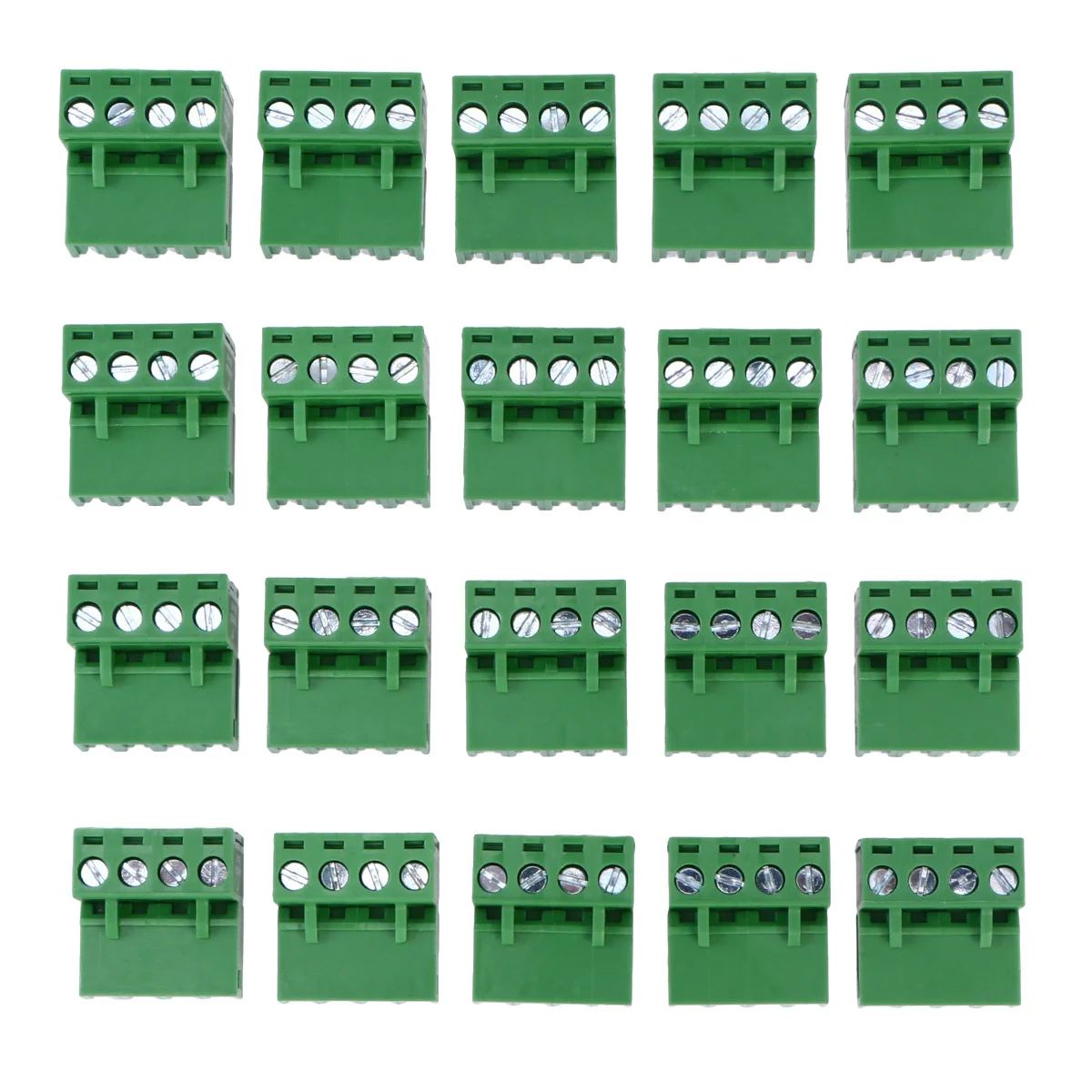 

Pluggable Pcb Terminal Block Connector 5.08mm 4 Pins Straight Type Pcb Mount Screw Connector Reliable Electrical Connection