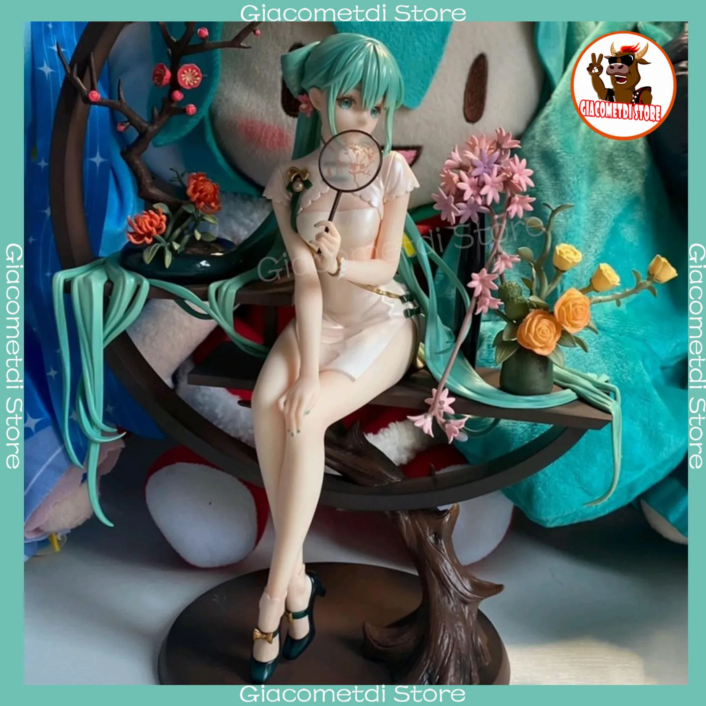 25cm Hatsune Miku Piapro 1/7 Myethos Japanese Anime Girl Figure PVC Action Figure Toy Adult Game Collection Model Doll Gifts