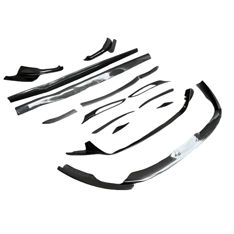 

Новый стиль, накладки на крылья из углеродного волокна, боковые панели, воздуховыпускное отверстие, крышка двигателя, комплект для Ferrari 812 Superfast