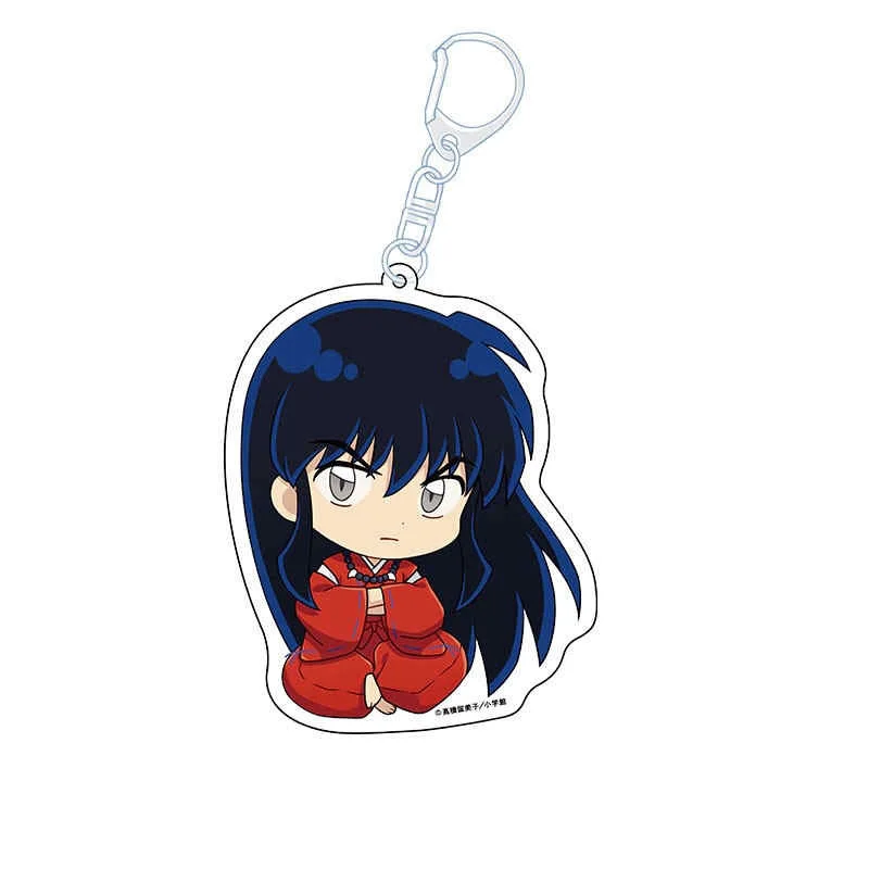 Fans Gifts Charm Anime Inuyasha HD Character Lilo and Stitch Acrylic Keychains Phone Or Bag Hanging Jewelry Ornaments About 6cm