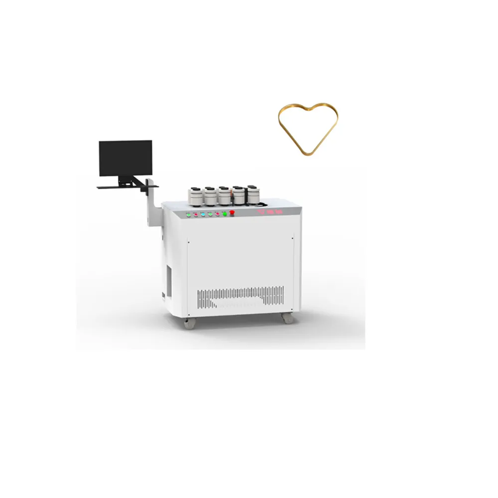Automatic CNC Mirror Frame Bending Machine Stainless Steel Channel Letter Bending New Condition