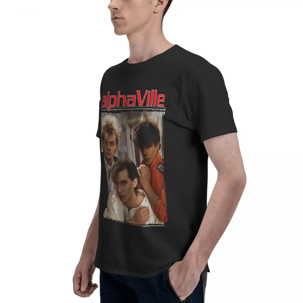 Alphaville Forever 40 Years Fans T Shirt O-neck Anime Mens Women T Shirt Graphic Y2K Clothes