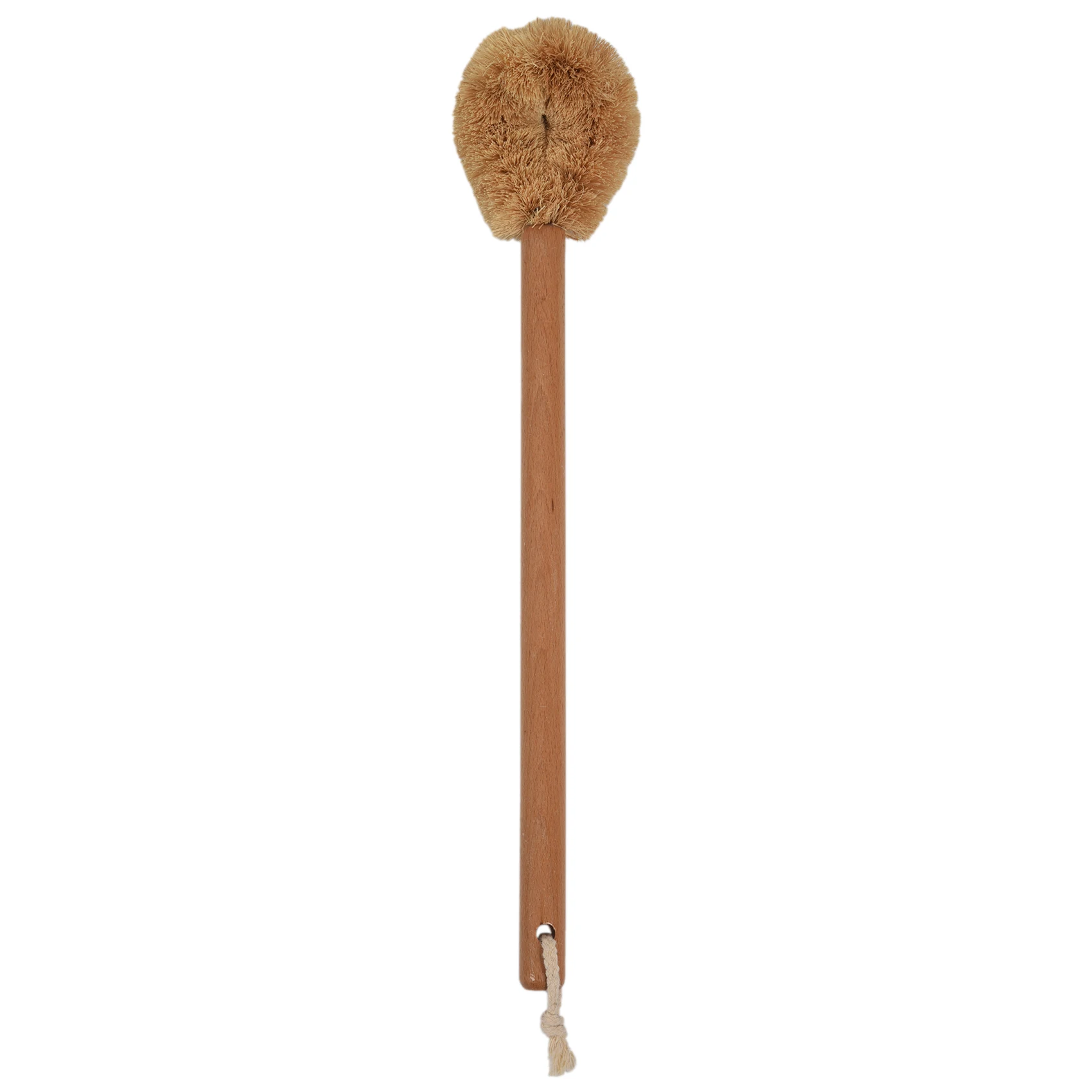 M12K-Updated Modern Version Toilet Bowl Brush, Natural Coconut Fiber Brush Head And Beechwood Handle For Bathroom Toilet - Sturd view 5