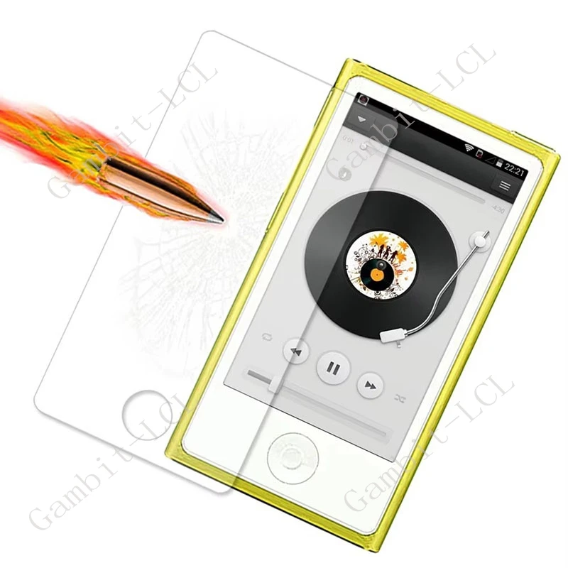 9H HD Original Tempered Glass For Apple iPod Nano 7 8 8G Nano7 Nano8 Nano8G MP3 iPodNano7 Screen Protection Protector Cover Film view 2