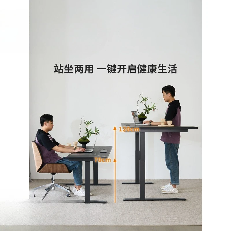Corner lifting table double motor lifting table legs simple household black