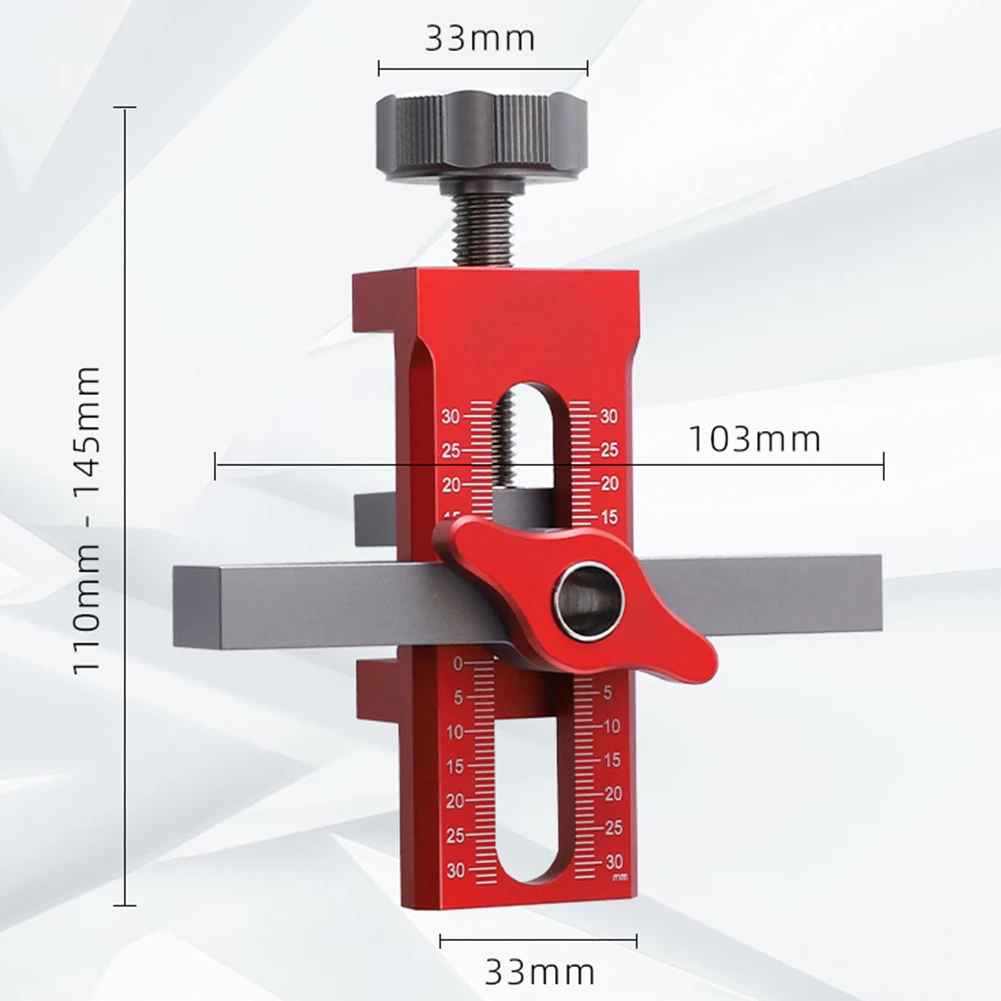 Installation Aid Adjustable Height System Cabinet Installation Precision Alignment Aid Robust Construction 8mm Aluminum Alloy