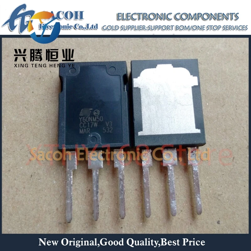 10Pcs STY60NM50 Y60NM50 or STY60NM60  Y60NM60 Max247 60A 500V Zener-Protected Power MOSFET