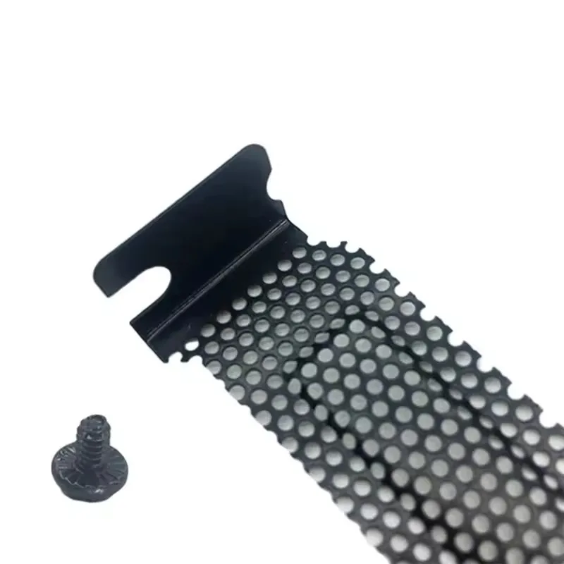 5PCS PCI Slot Abdeckung Filter Blindplatine Lüfter Staub Belüftung PC Computer Fall Grafikkarte mit Schrauben
