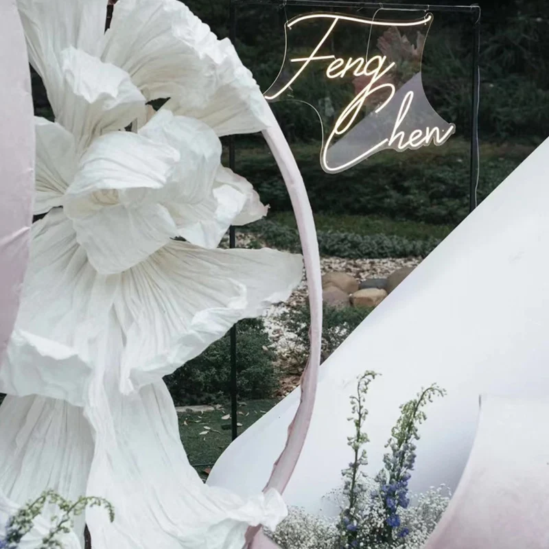Giant Paper Iris Flowers Artificial White Wedding Decor Background Big Paper Flower Birthday Party Backdrop Decor Window Layout