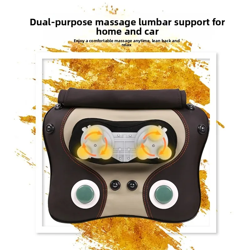 

ГОРЯЧАЯ ПРОДАЖА, подушка для массажа шеи, инфракрасная нагревательная подушка, магнитотерапевтический массажер, электрический разминающий перкуссия