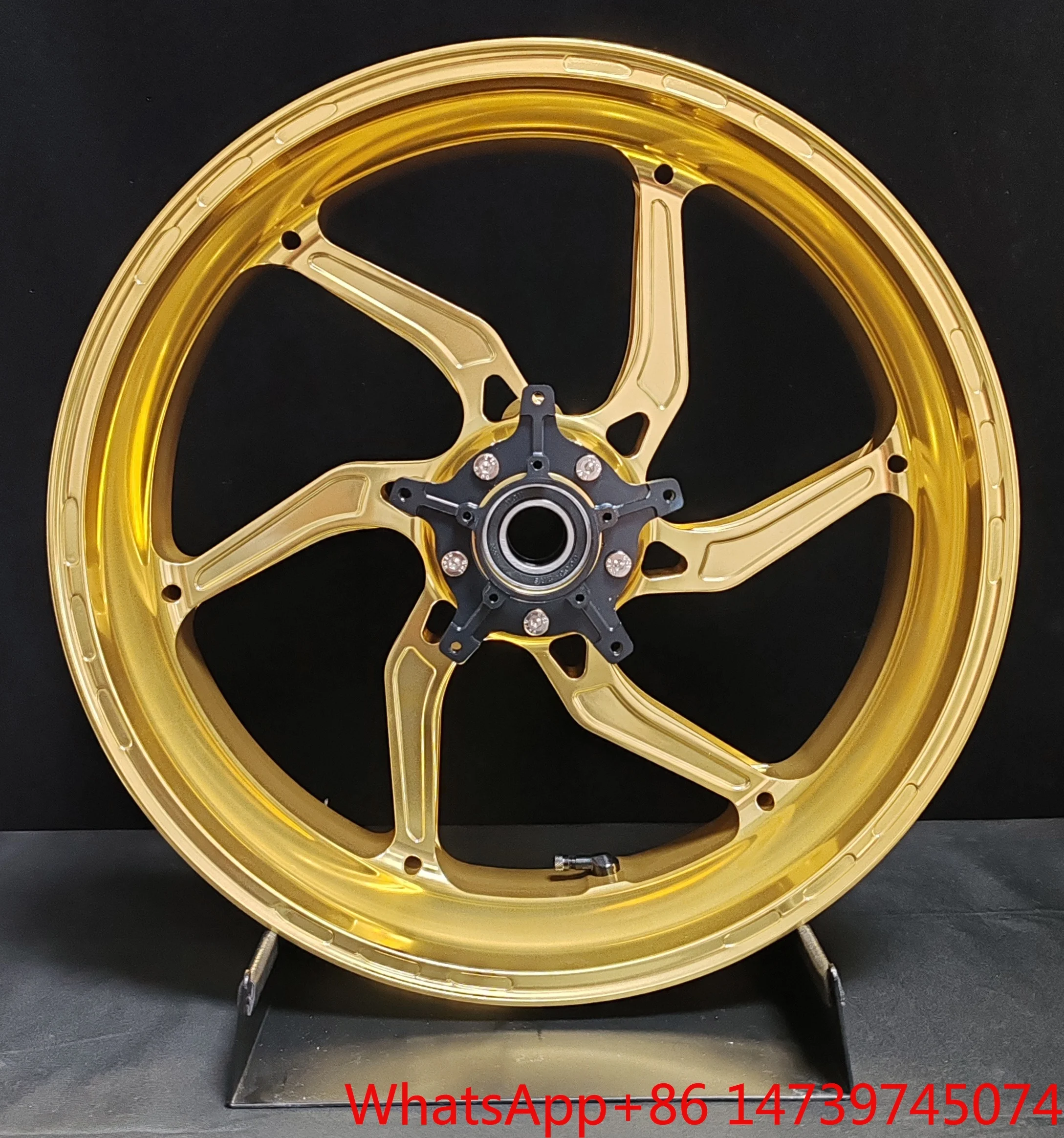Aluminum Alloy Motorcycle Wheels Replacement Accessory For S1000RR Front & Rear Rim CompatibleZhang Xue Same‑Style Motorcycle Al