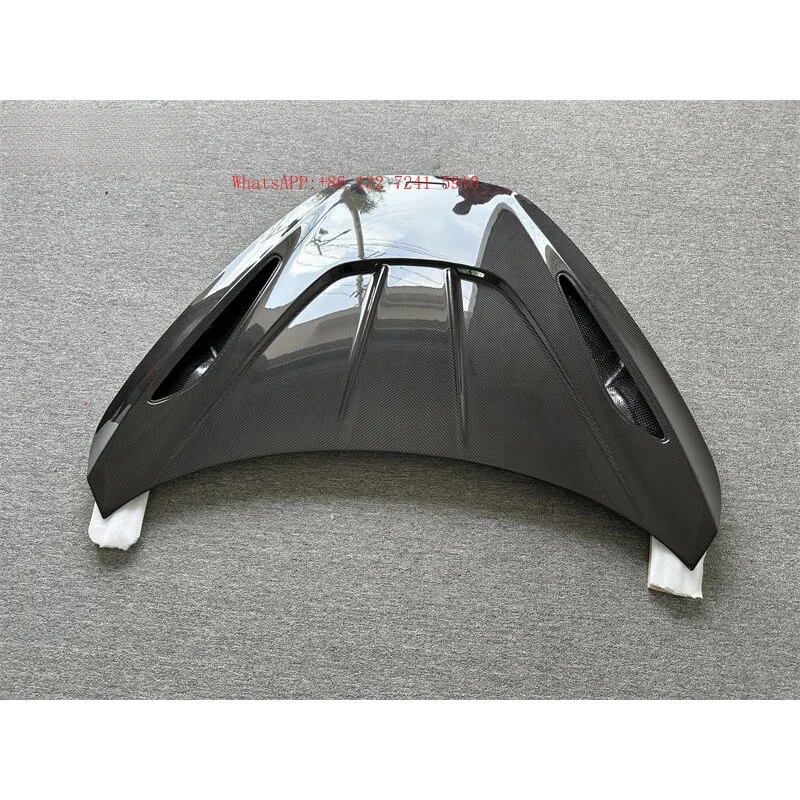 External Modification Kit Suitable Dry Carbon Fiber Front Bonnet Front Cover Engine Hood
