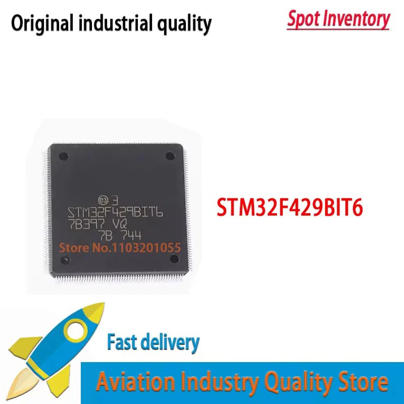 STM32F429BIT6 STM32F429 LQFP-208   32F429BIT6  Brand New 1PCS