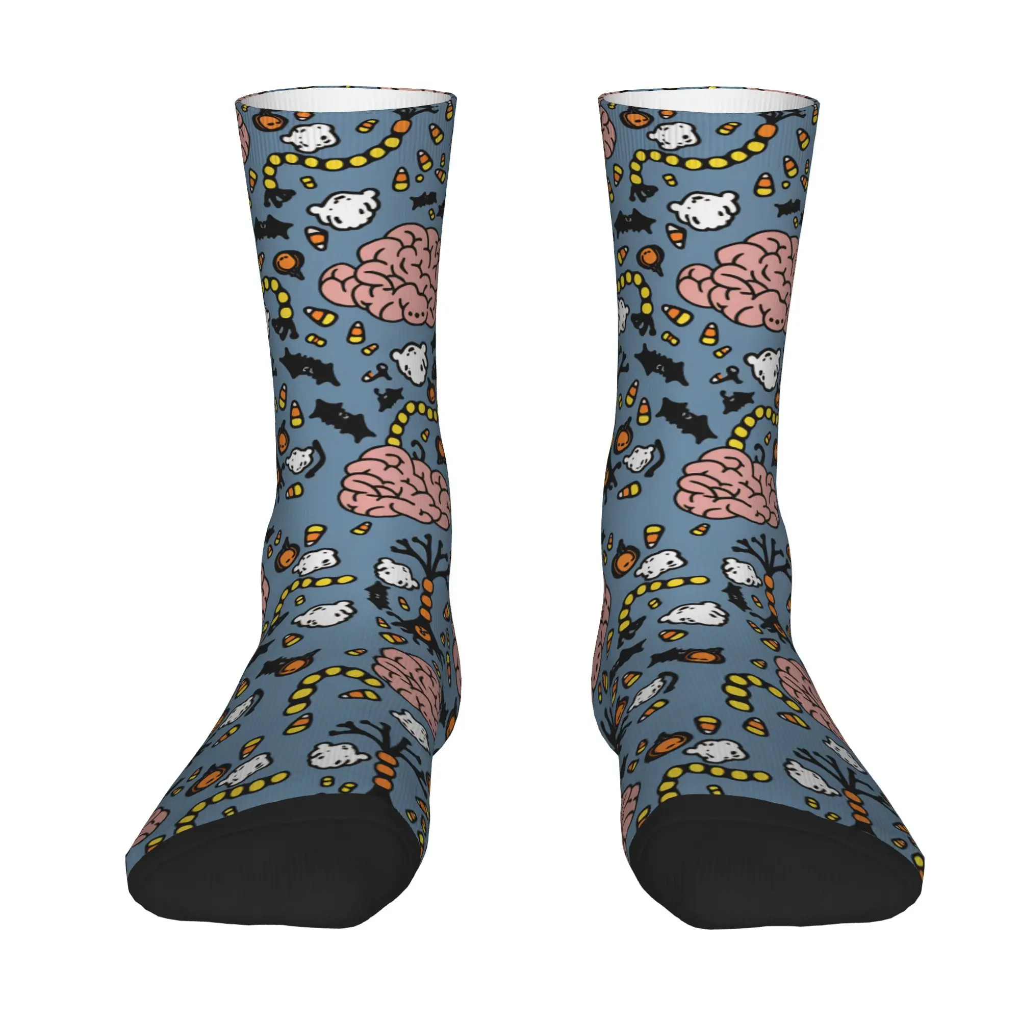 Men Socks Neuro Brain Time! Let's Have Some Synapse Fun   Stockings Spring Funny Comfortable Socks Graphic Outdoor  Socks