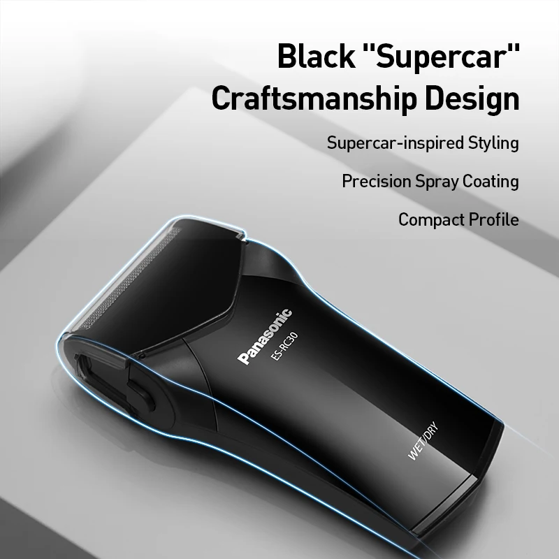 Panasonic Electric Shaver ES Series RC30 Rechargeable Men's Electric Shaver with Charging Dock Face Hair Removal Beard Cutti