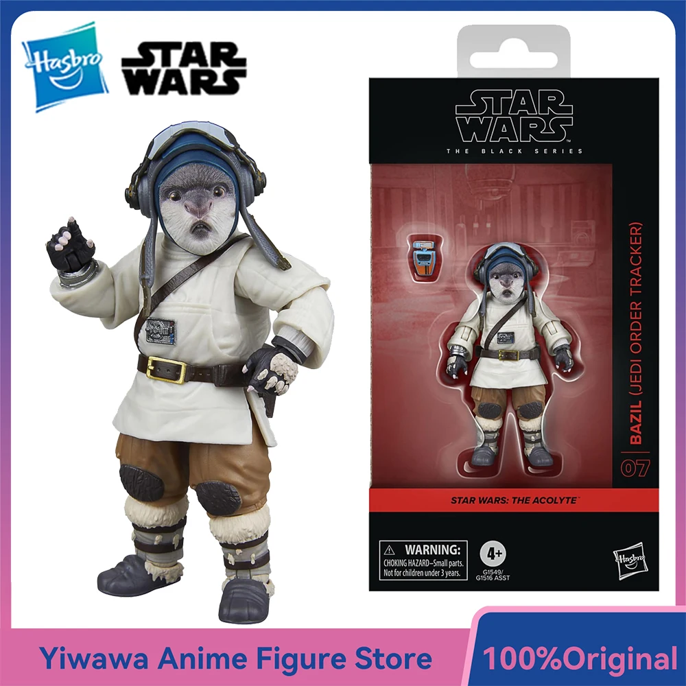 

[В наличии] Hasbro STAR WARS The Black Series Bazil (Трекер заказа Джедай) 15 см фигурка модель орнамент игрушки