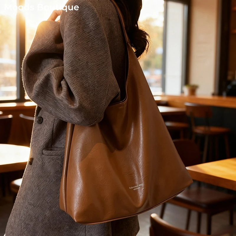 

сумка женская сумка женская большая MOODS Качественная сумка через плечо для женщин, мягкая искусственная кожа, чистый цвет, 2-в-1, большая вместительная сумка-шоппер, дизайнерская сумка 2025 года