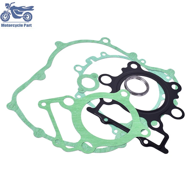 Motorcycle Engine Full Cylinder Head Complete Overhaul Gasket Mat Repair Pad Set and Piston Rings Kit For YAMAHA TTR250 TTR 250