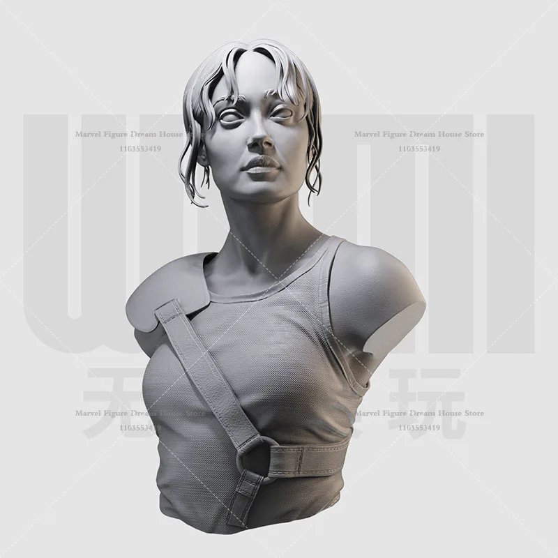 1/16 1/10 Scale DIY 3D Bust Resin Un-panited White Self-assembly Dolls Science Fiction Action TV Drama and Film Character Design