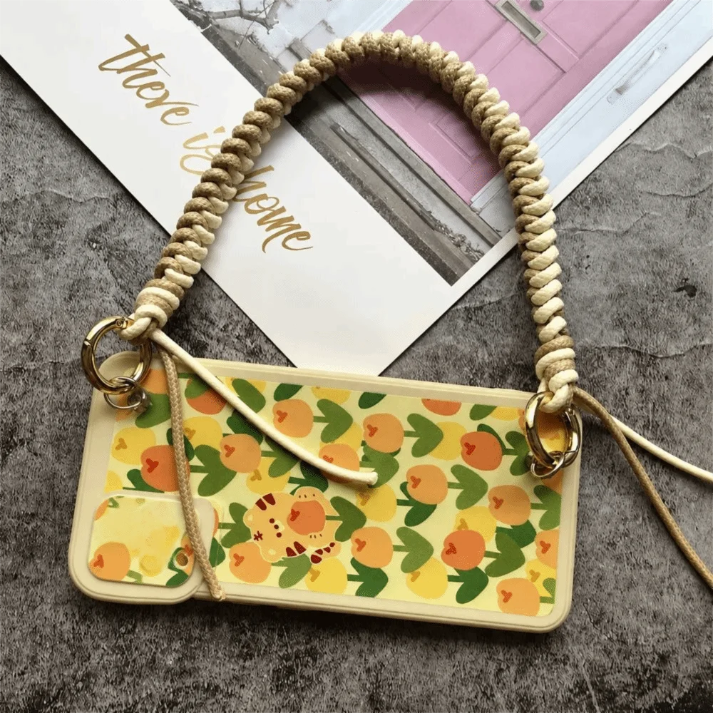 35cm Length Handbag Chain Strap Detachable With Buckle Braided Bag Strap Replaceable Hand Strap Handbag Accessory Chains