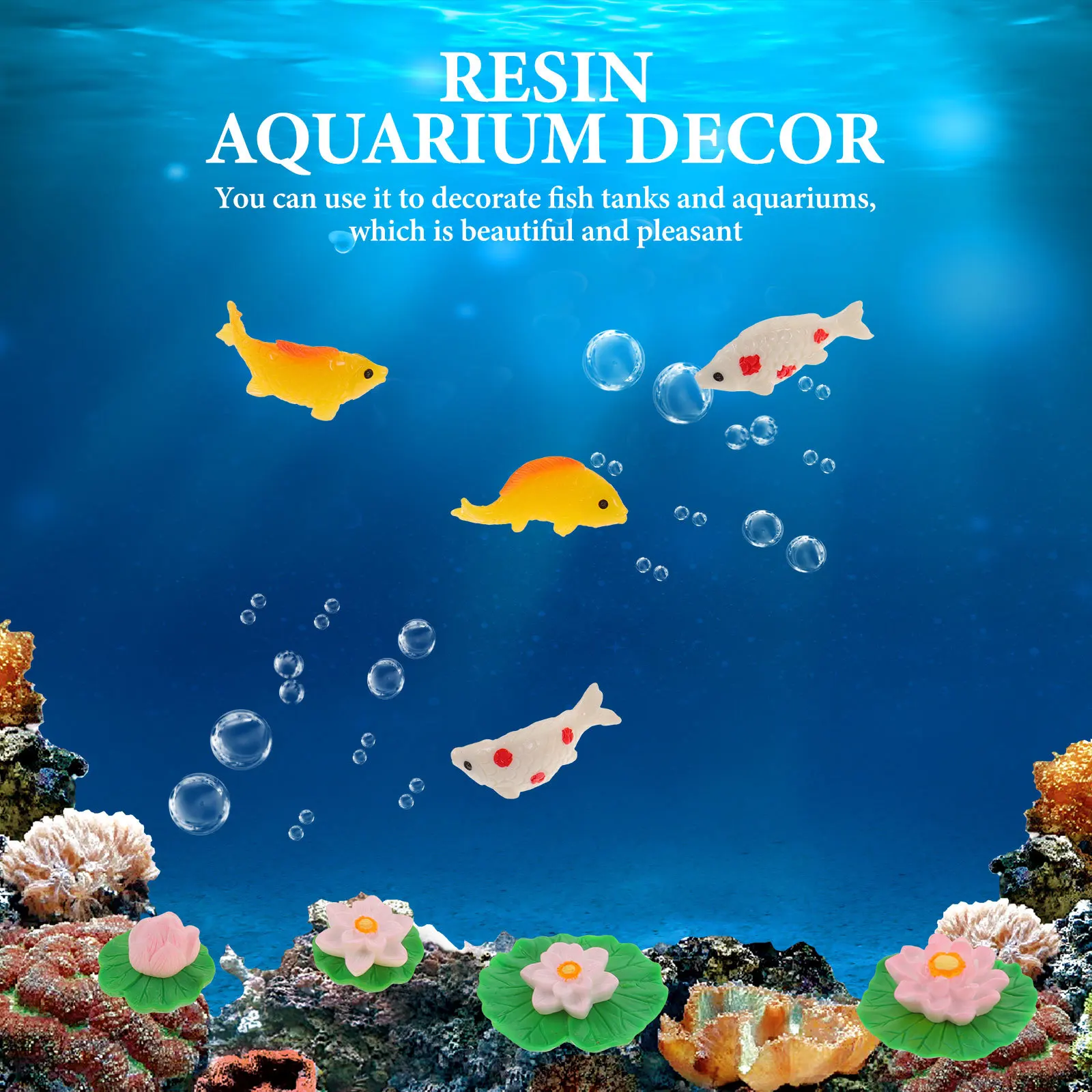 

1Set Frog Resin Ornaments Aquarium Decor Fish Tank Landscape Adornment Realistic Shape Safe for Fish Aquarium Decor