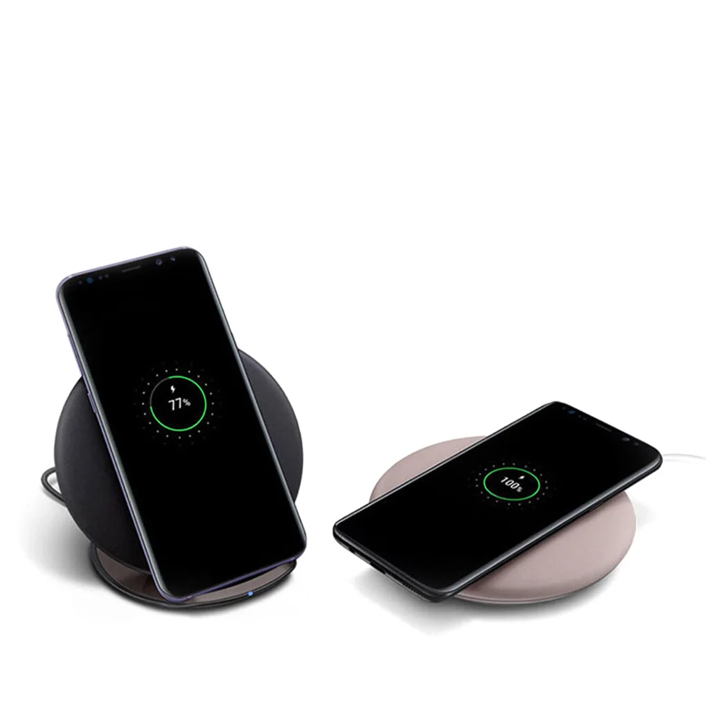 

Phone Portable Wireless Charger Mobile Phone 15W 7.5W Smart Quick Induction Fast Charger, Black