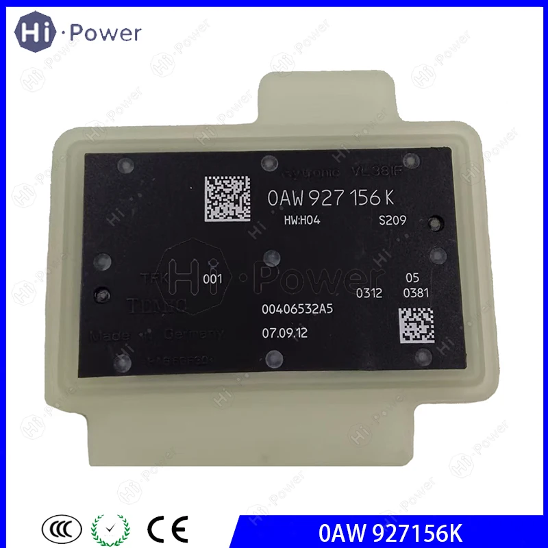 0AW927156K 0AW 927 156K Auto Transmission Control Unit Module Cover TCU Cover TCM Cap For Audi Repair Kit Car Gearbox Kit