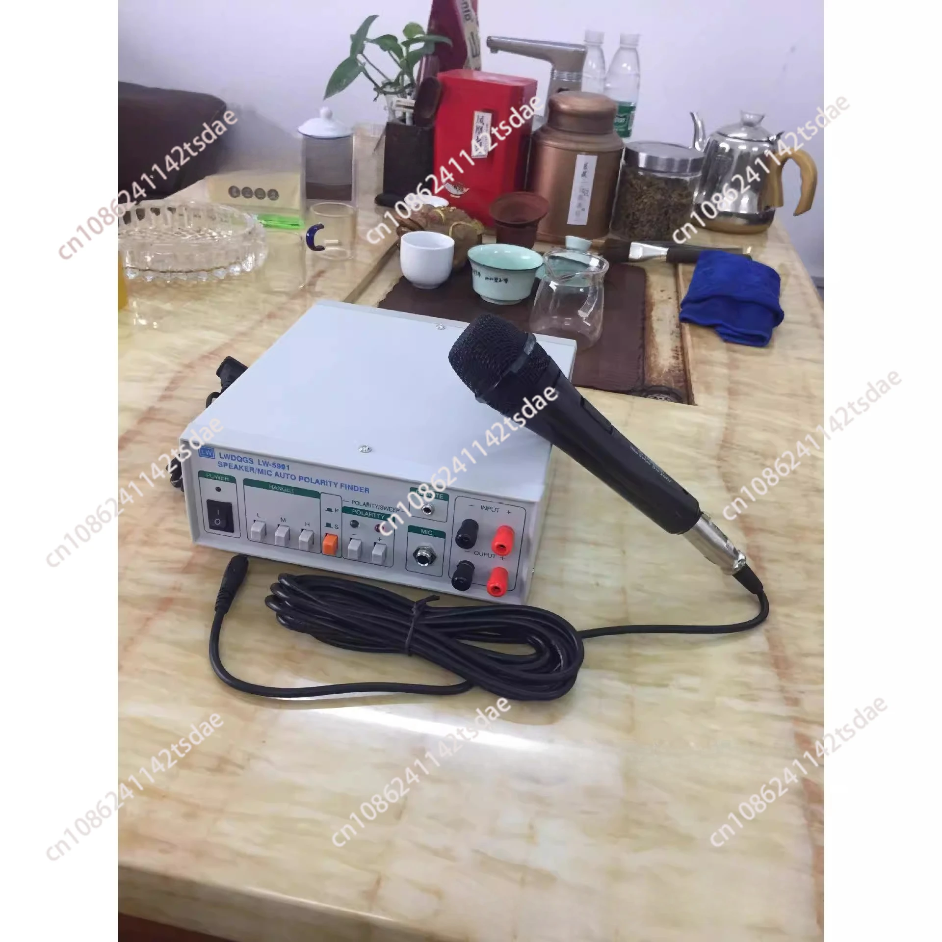 التيار المتناوب 220 فولت التلقائي المتكلم قطبية اختبار الصوت أداة اختبار هيئة التصنيع العسكري/سماعة الرأس/مكبر الصوت اختبار 0.2s كشف سريع LW-5991