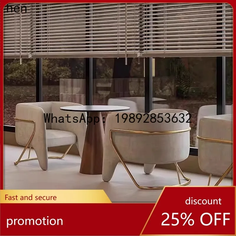 

B-1 Sales Office Meeting Table and Chairs Reception Office Rest Area Sofa Coffee Table
