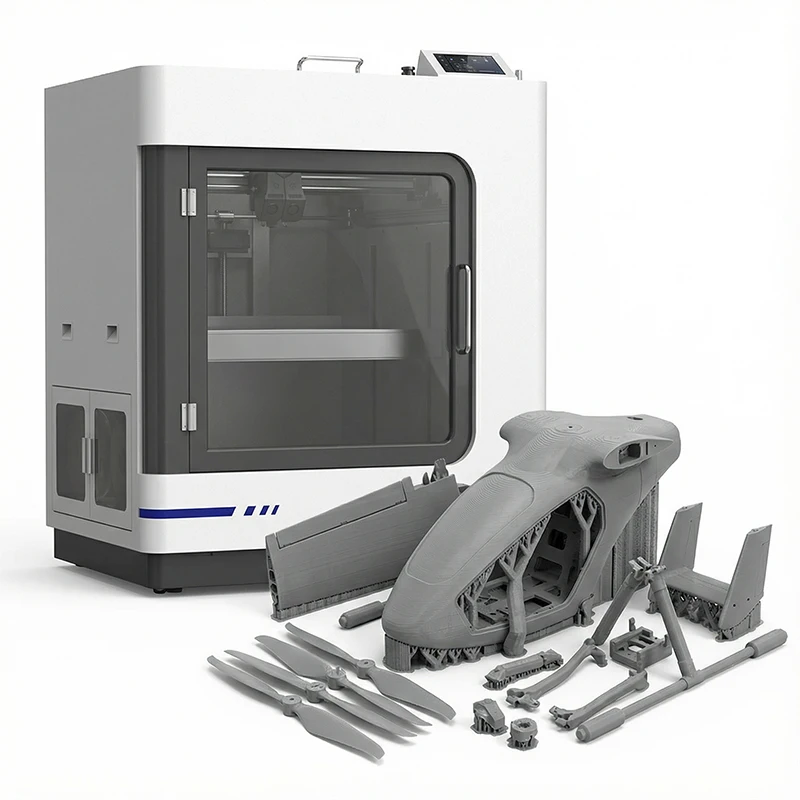 Complete 3D Printing Filament Production System, Reduce Cost In-house Material Making Device