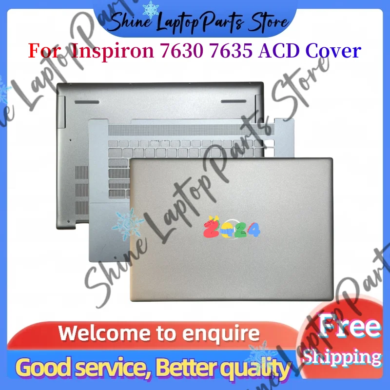 For Dell Inspiron 7630 7635 Laptop Cover Case LCD Back Cover Case C Cover Case Palmrest Bottom Cover Case D Cover Case 0PNHNK