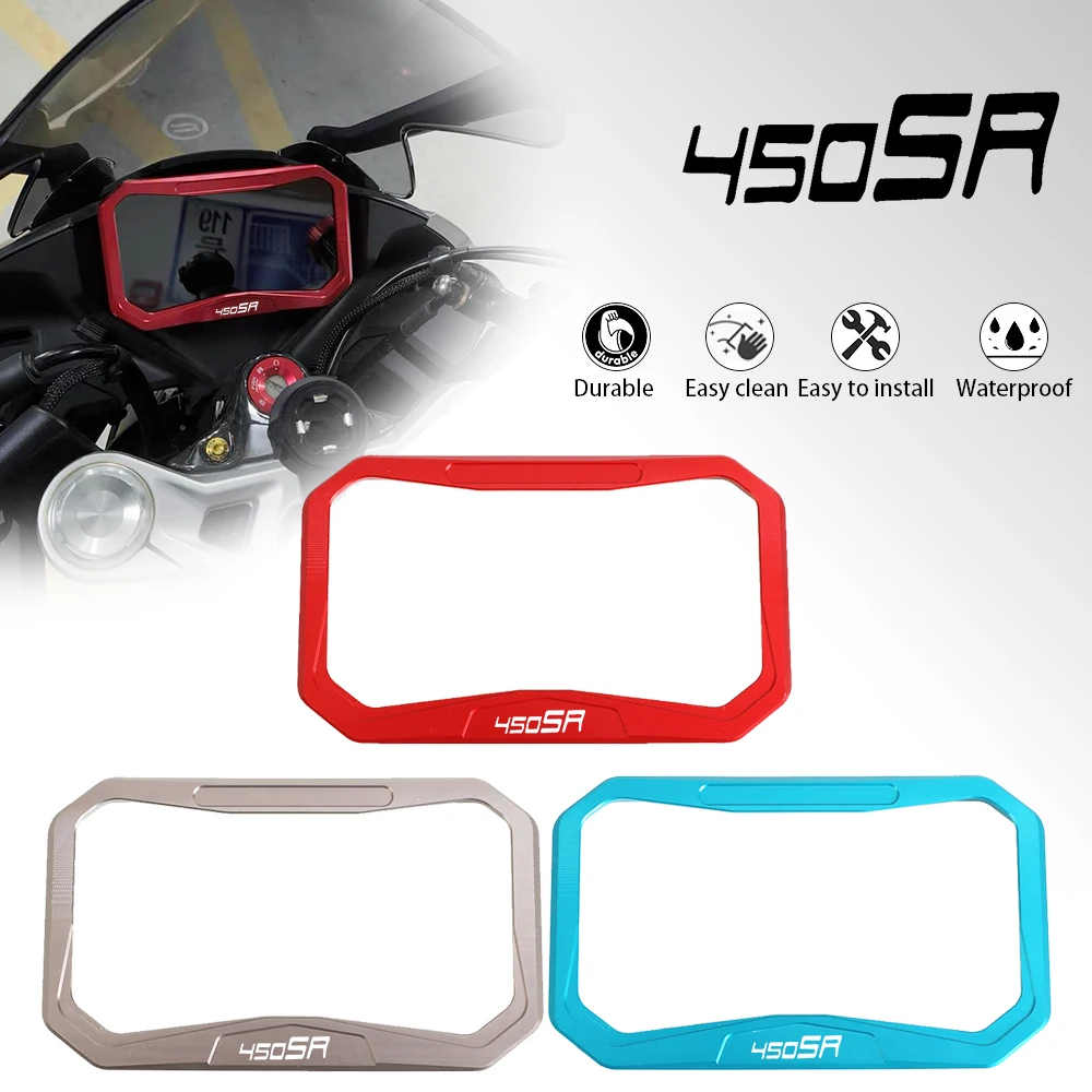 

Motorcycle 450 SR 450 SS 2023 2024 Meter Frame Cover Screen Glare Shield FOR CFMOTO CF MOTO CFmoto 450SR 450SS 2022 450 SR sr SS