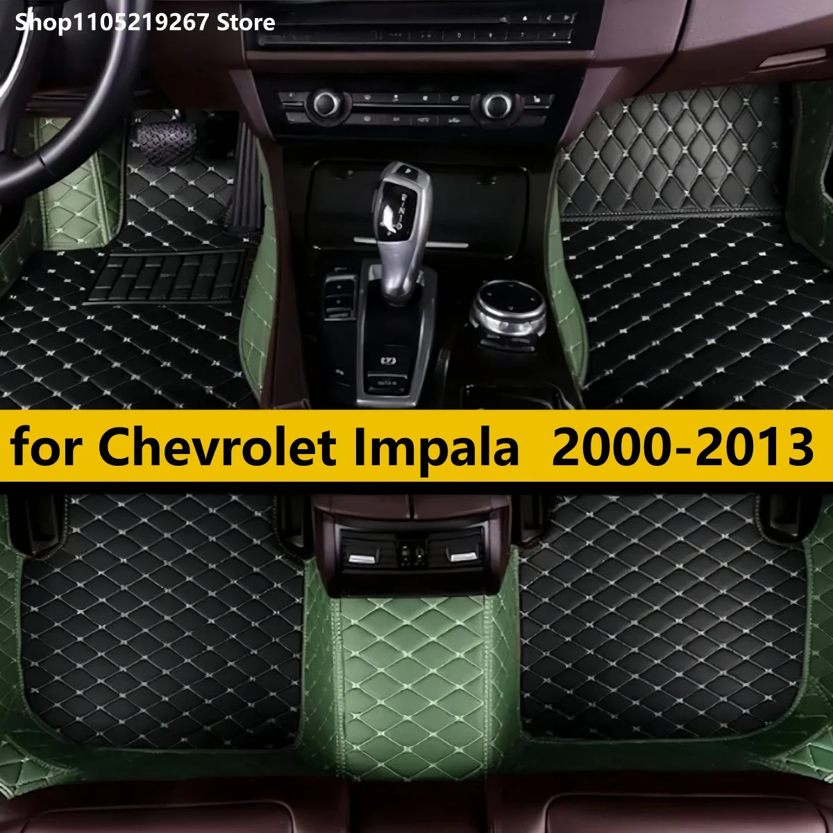 Car Floor Mats for Chevrolet Impala 2000 2001 2002 2003 2004 2005 2006 2007 2008 2009 2010 2011 2012 2013 Car Foot Carpet