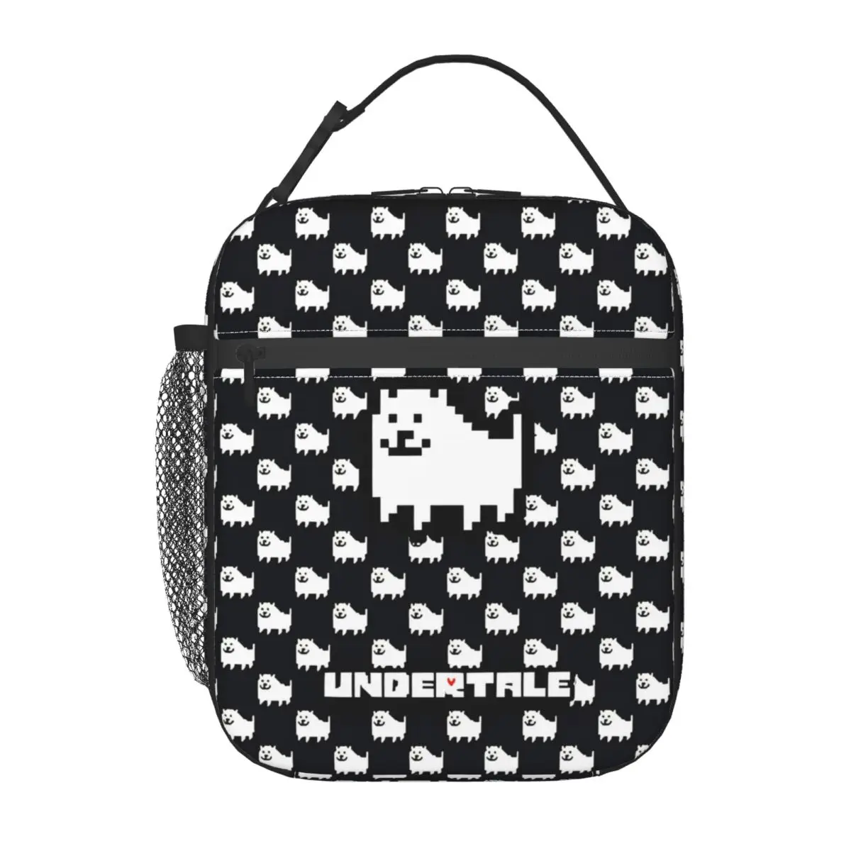 

Undertale Annoying Dog Thermal Insulated Lunch Bags for Work Video Game Cute Portable Bento Box Cooler Thermal Lunch Box