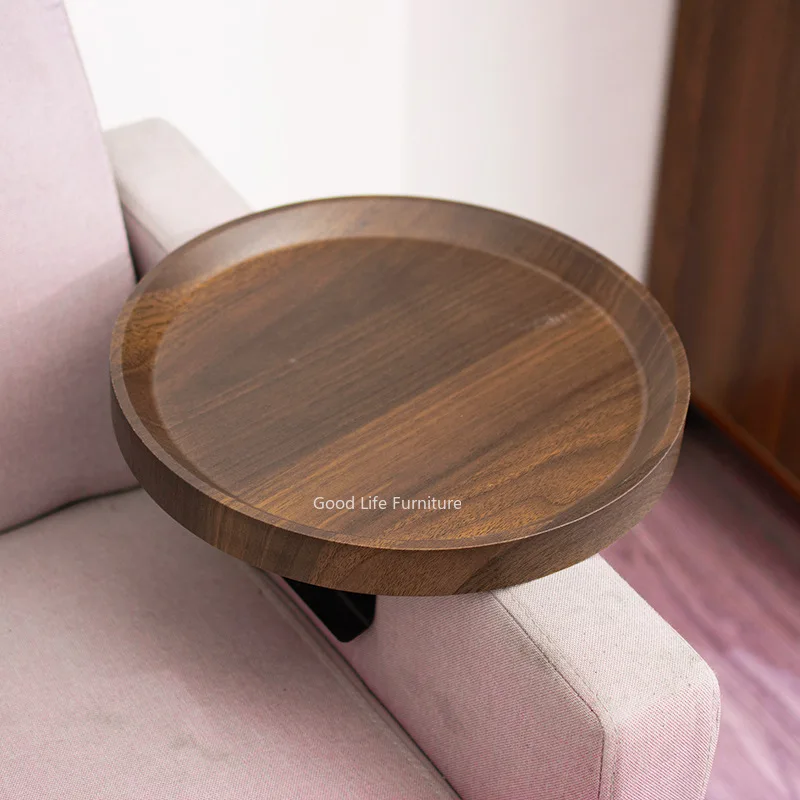 

Sofa Armrest Tray Multi-functional Wood Grain Creative Small Edge A Few Sofa Corners A Few Movable Small Tea Table Sofa Table