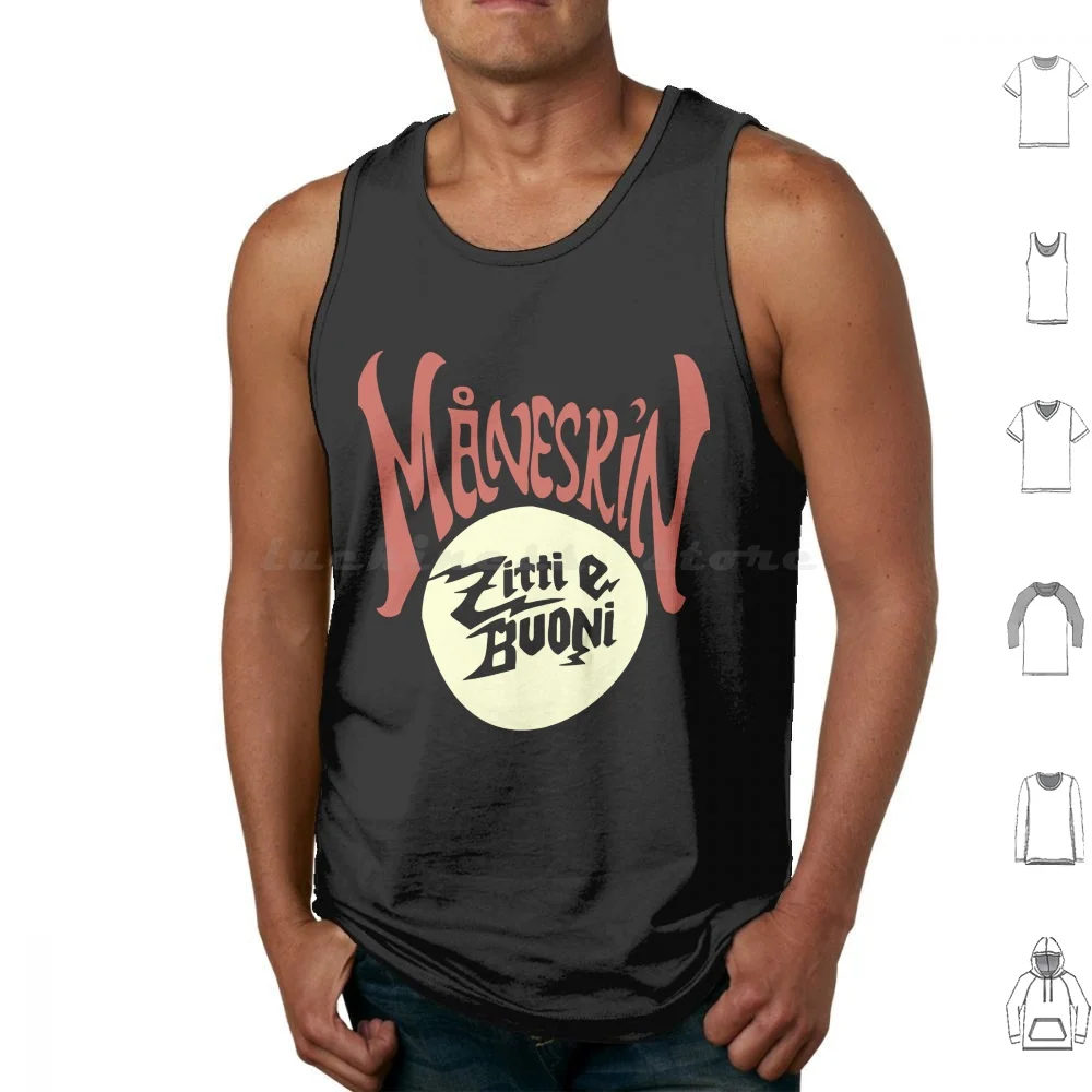 

Классическая футболка Maneskin Zitti E Buoni, майки, жилет без рукавов Maneskin Zitti E Buoni