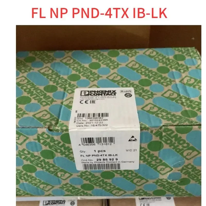 Brand New Switch 2985929 FL NP PND-4TX IB-LK