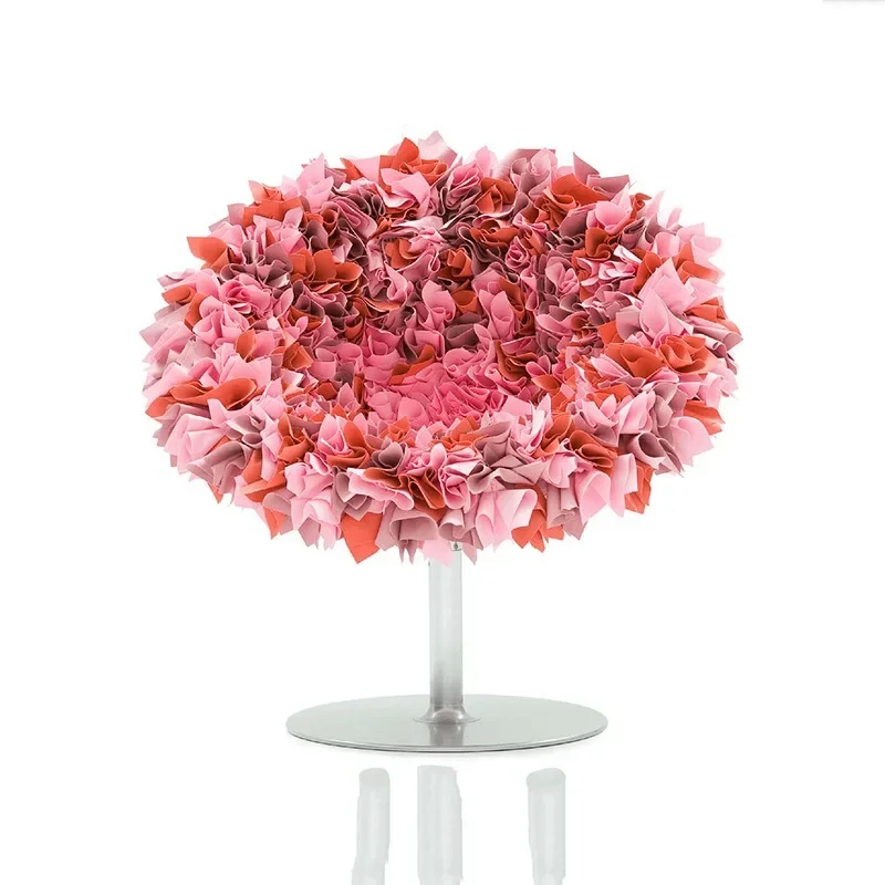 Leisure bouquet chair creative model house villa exhibition hall special-shaped petal chair