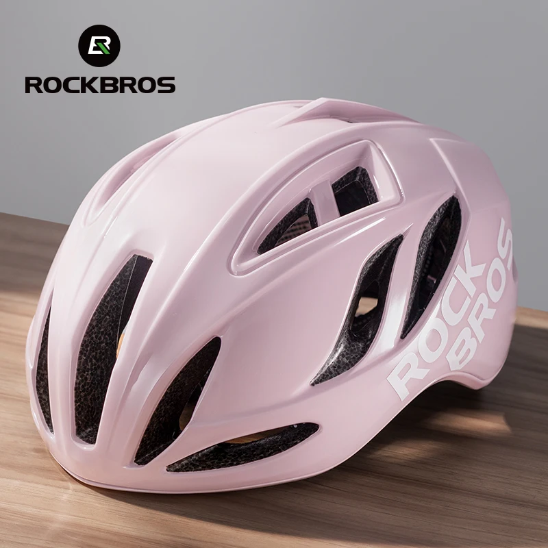 ROCKBROS Fahrradhelm, Integral geformter Helm, 58–62 cm, ultraleicht, für Outdoor-Sportarten, sicheres Fahren, Rennen, Casco Ciclismo, MTB-Fahrradhelm