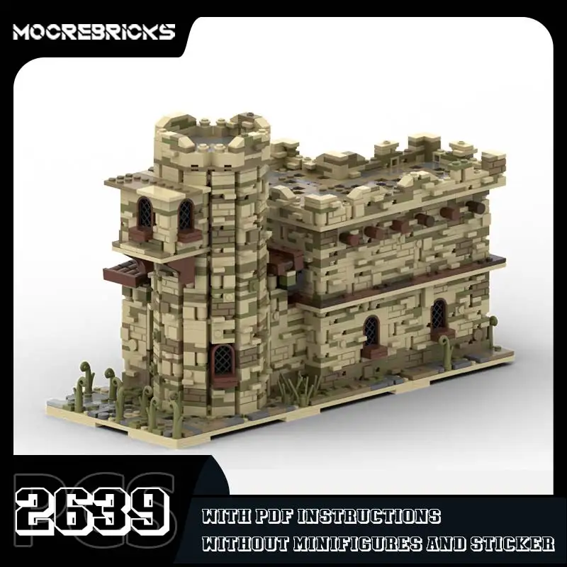 Blocs de construction de paysage d'architecture modulaire, modèle créatif de maison ancienne, briques MOC-158420, cadeau d'anniversaire pour enfants, offre spéciale