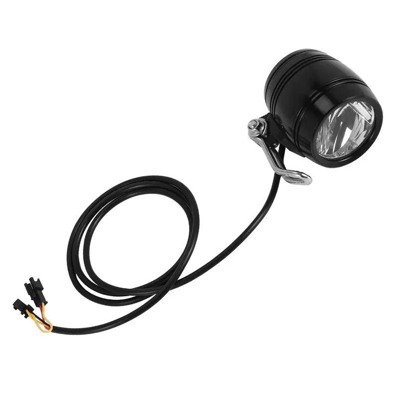 NEW HOT In Stock-6V-80V 24V 36V 48V 60V Universal Compatible Bike Electric Bicycle E-Bike Headlight Front Light Head Light Lamp