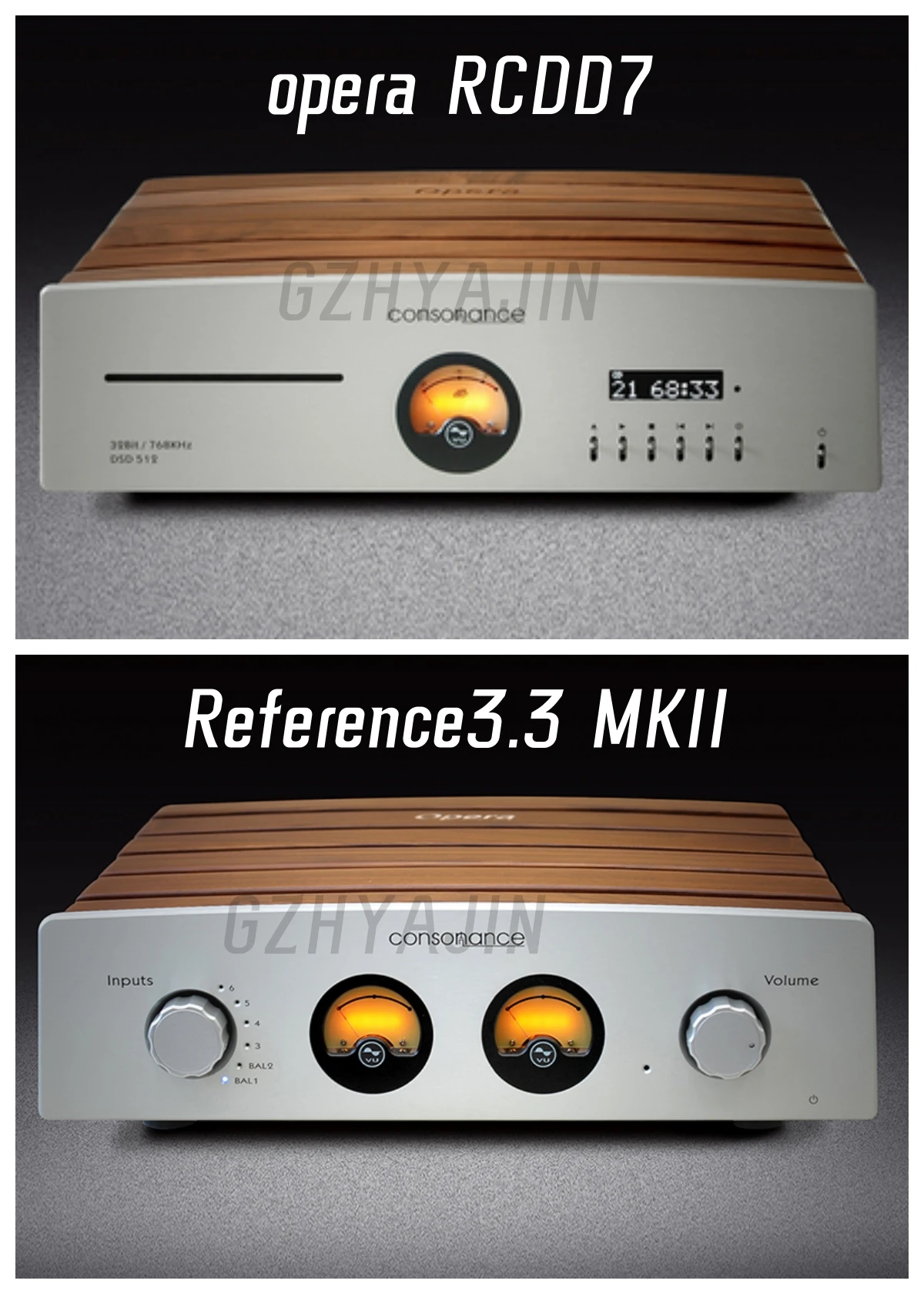 

New Opera Reference3.3 MKII Transistor Combined Power Amplifier CD Player CD-D7 Speaker HIFI